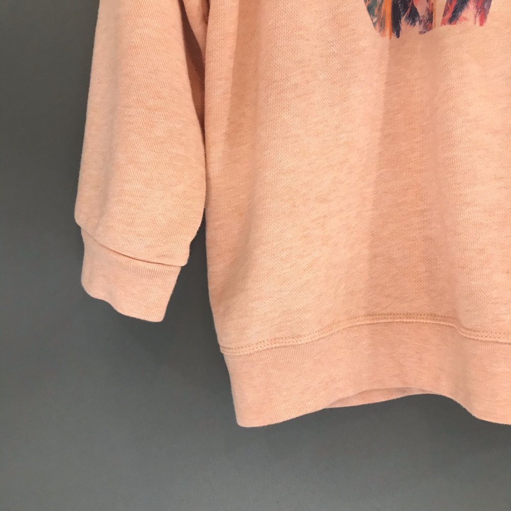 (Sold)GAP Women’s Crewneck Peach Sweater, XL - Picture 2 of 6